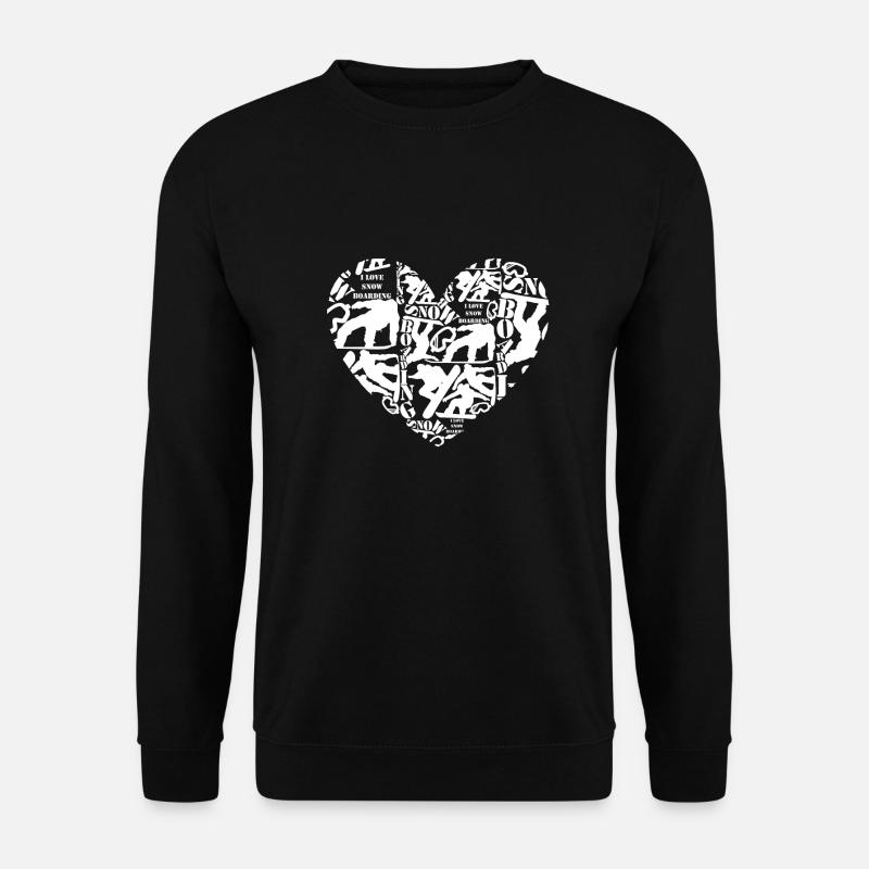 snowboard - Unisex Sweatshirt - black