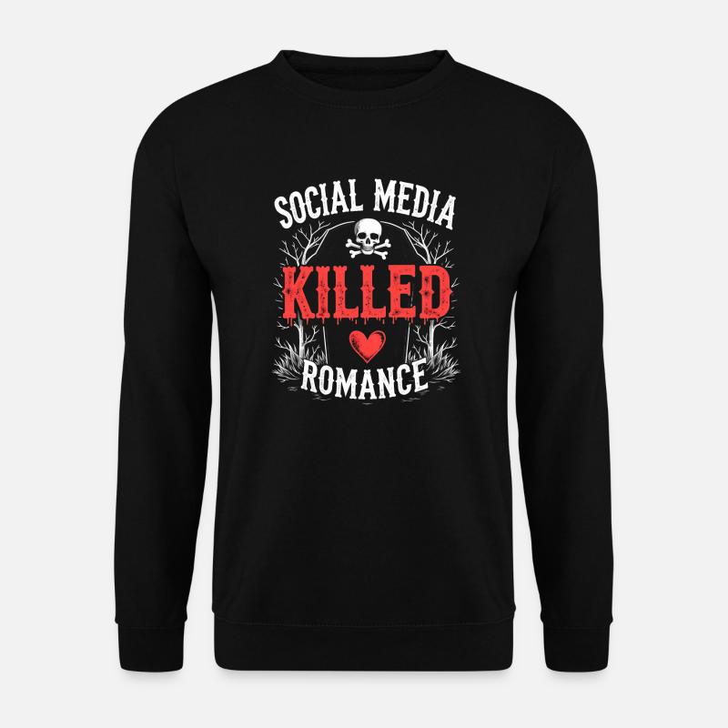 Relationship Drama - Social Media - Unisex Sweatshirt - black