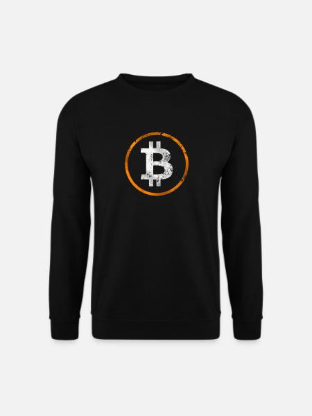 BITCOIN KRYPTO BTC FAN - Unisex Pullover - Schwarz