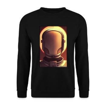 Robot Future Technology Science Android - Sweat-shirt Unisexe - noir - Devant - Alina (178cm) & Michal (187cm)