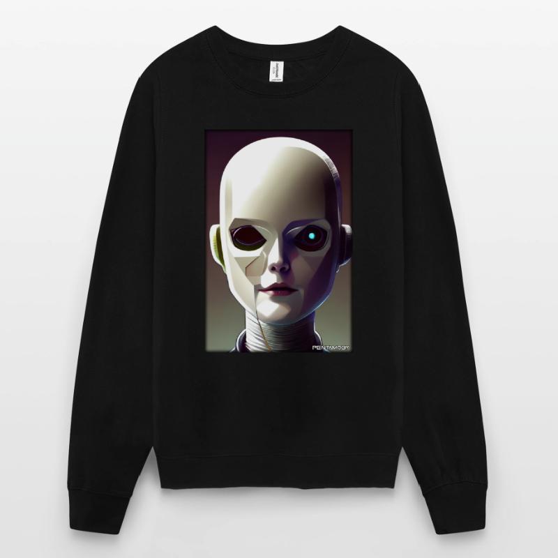 Robot Future Technology Science Android Sweat-shirt Unisexe