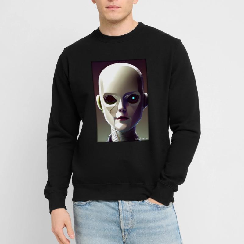 Robot Future Technology Science Android Sweat-shirt Unisexe