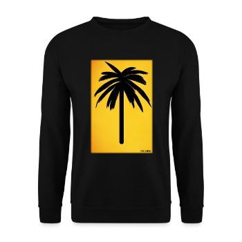 Palm Beach Holiday Summer Sun Sea Travel Holidays - Sweat-shirt Unisexe - noir - Devant - Alina (178cm) & Michal (187cm)