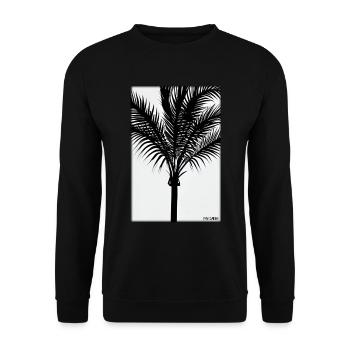 Palm Beach Holiday Summer Sun Sea Travel Holidays - Sweat-shirt Unisexe - noir - Devant - Alina (178cm) & Michal (187cm)
