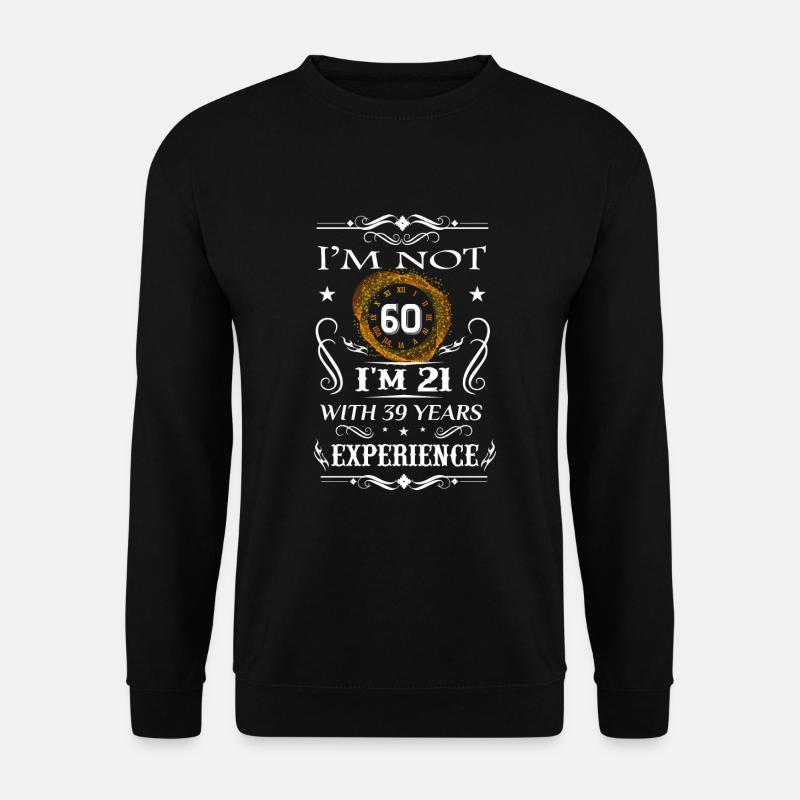 experience 60 - Unisex Sweatshirt - black
