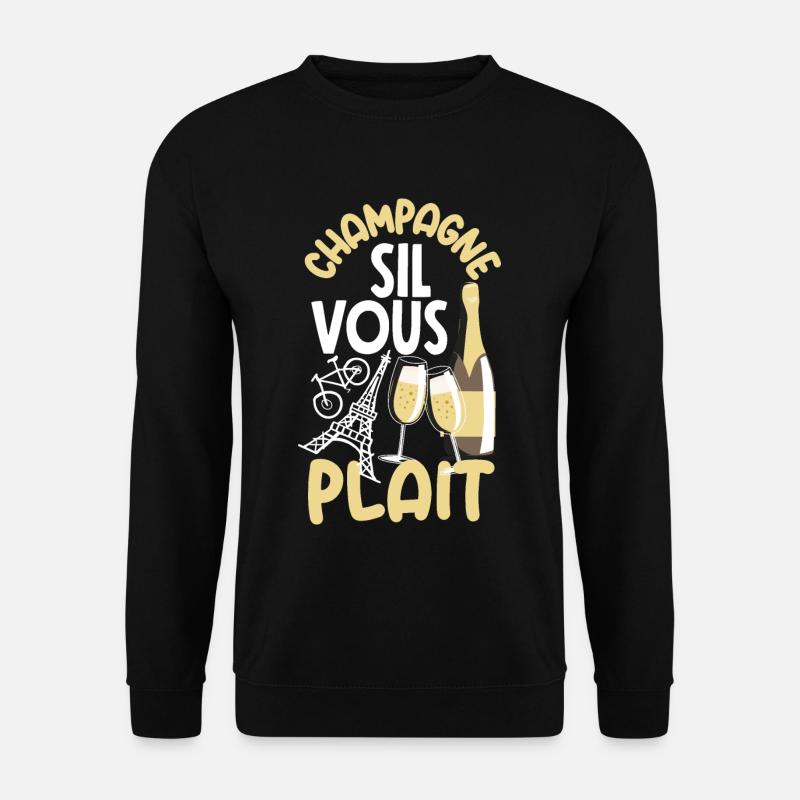 Sil Vous Plait - Unisex Pullover - Schwarz