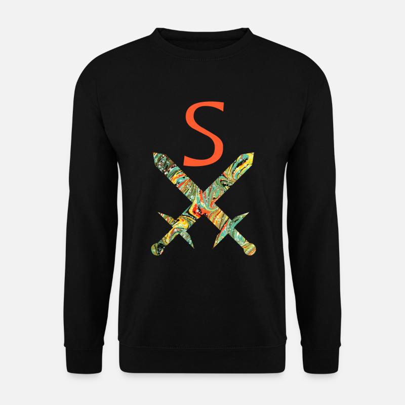 Épées croisées E 200 S - Sweat-shirt Unisexe - noir