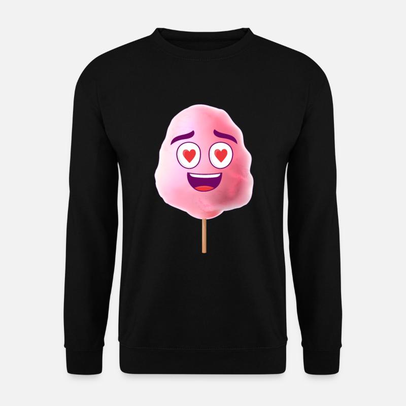 Zuckerwatte Rosa - Unisex Pullover - Schwarz