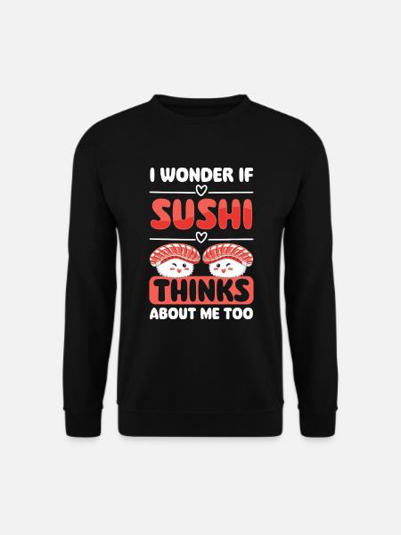 Japanese Food Yummy Cuisine - Unisex Sweatshirt - black