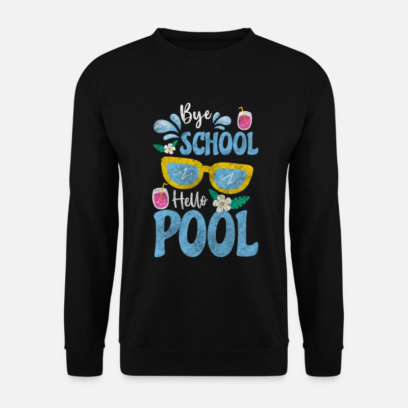 Swimming Pool Feier - Unisex Pullover - Schwarz