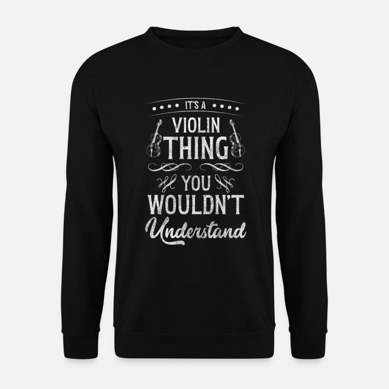 Violin Concerto Classical Symphony - Unisex Sweatshirt - black
