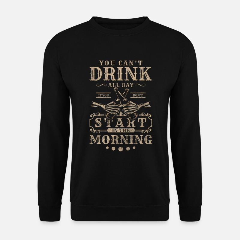 Party Feier Abfeiern - Unisex Pullover - Schwarz