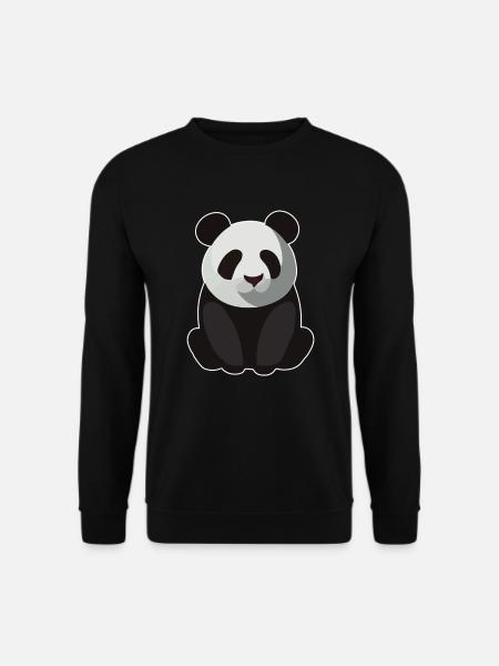BÉBÉ PANDA ASSIS - Sweat-shirt Unisexe - noir
