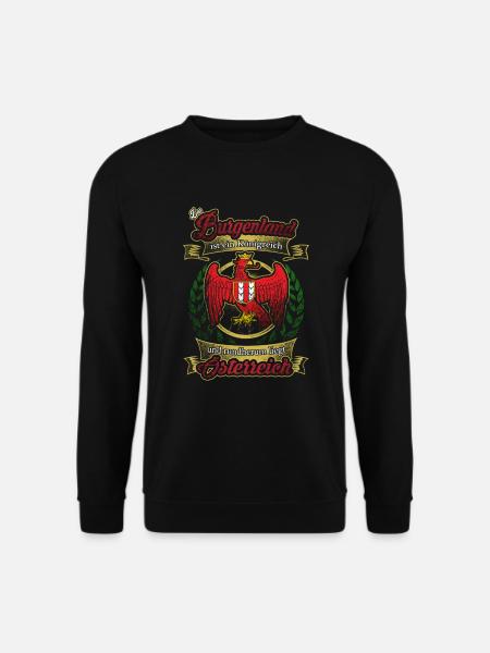 Burgenland – Ein Königreich umgeben von Österreich - Unisex Pullover - Schwarz