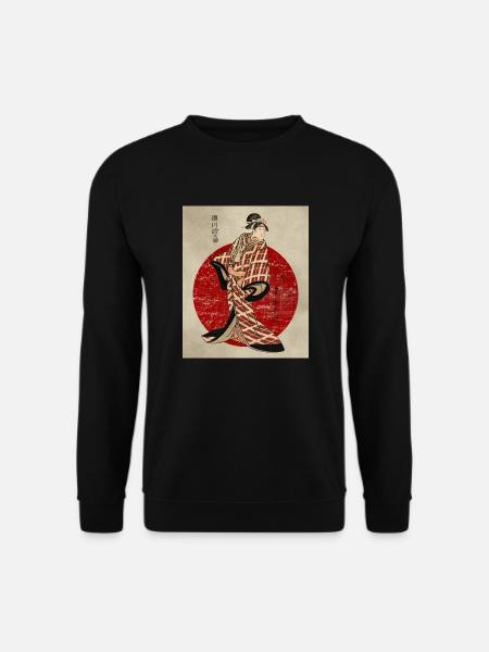 Japanese geisha - Unisex Sweatshirt - black