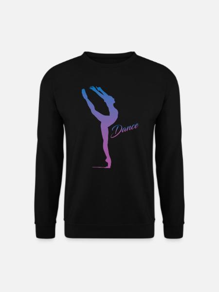 Tanzen Ballett Geschenk Ballerina - Unisex Pullover - Schwarz
