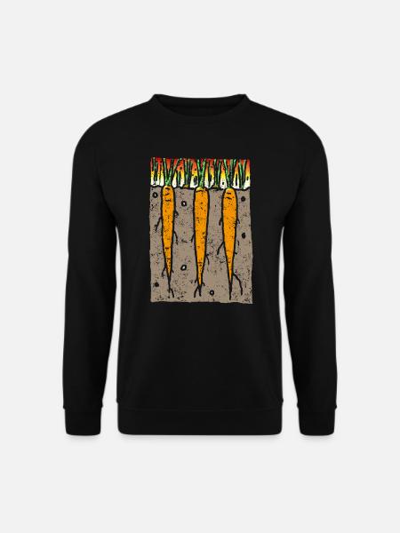 Carottes - Sweat-shirt Unisexe - noir