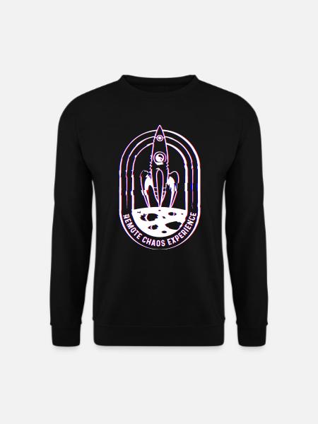 remote chaos experience - CCC Kongress Hacker RC3 - Unisex Pullover - Schwarz