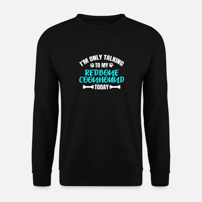 Redbone Coonhound - Sweat-shirt Unisexe - noir