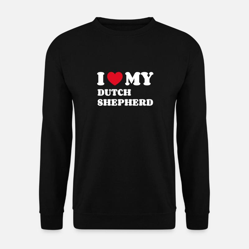 Dutch Shepherd Hollandse Herdershond - Unisex Sweatshirt - black