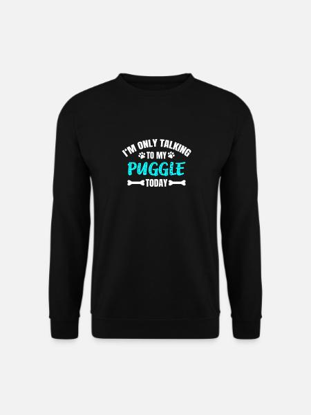 Puggle - Unisex Sweatshirt - black