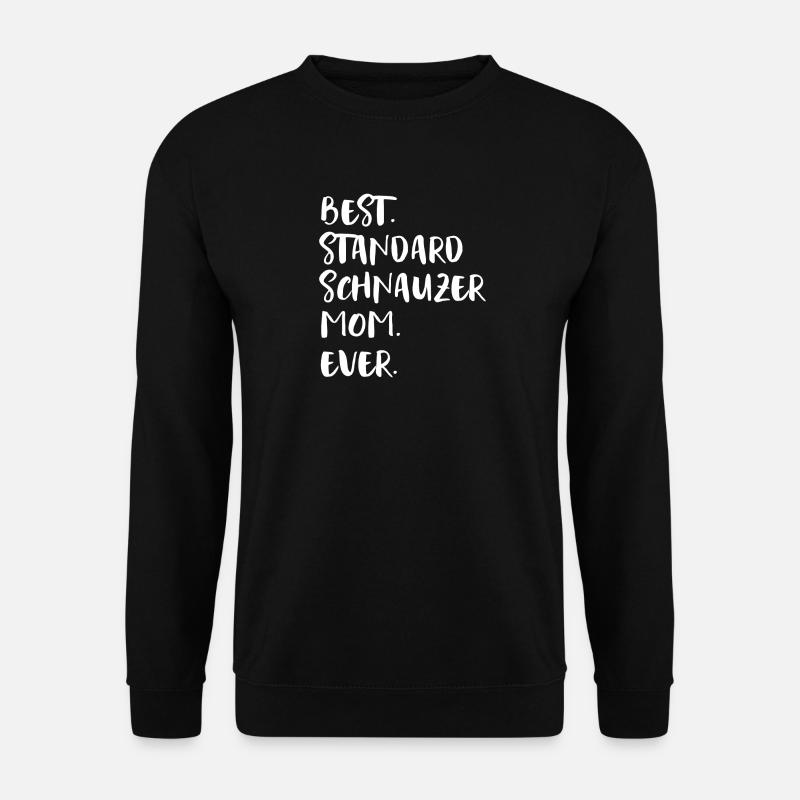 Standard Schnauzer - Sweat-shirt Unisexe - noir