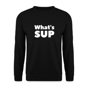 SUP Stand Up Paddle - Sweat-shirt Unisexe - noir - Devant - Alina (178cm) & Michal (187cm)