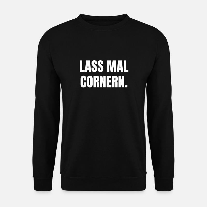 Cornern - Unisex Pullover - Schwarz