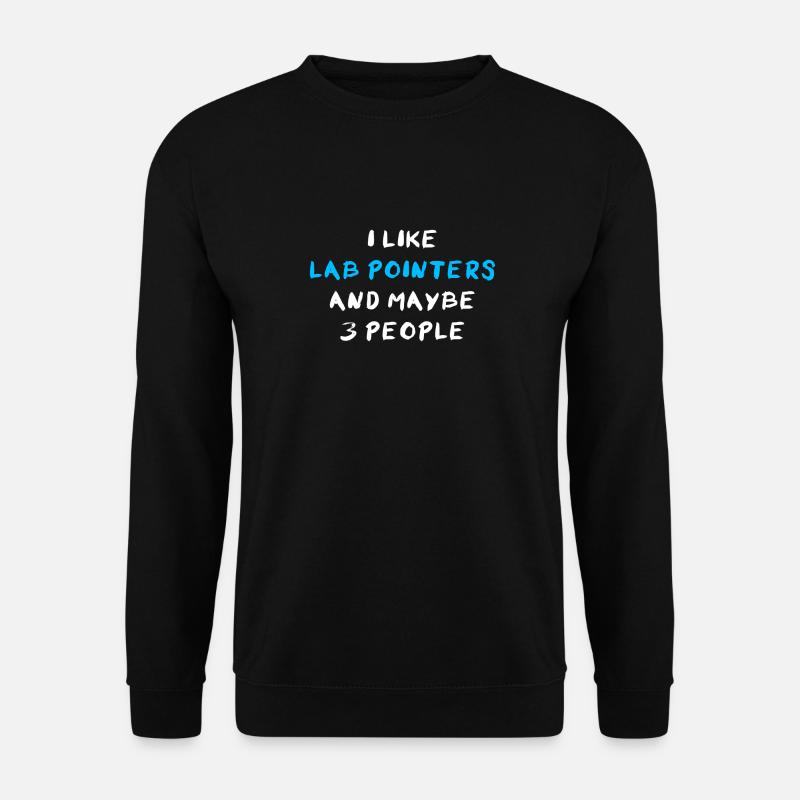 Pointeur de laboratoire - Sweat-shirt Unisexe - noir