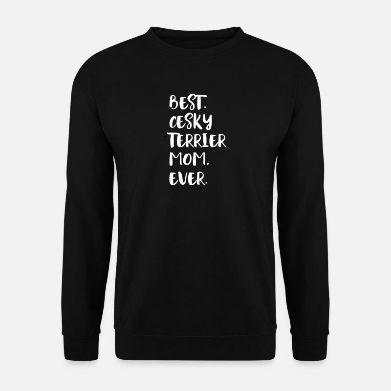 Cesky Terrier - Sweat-shirt Unisexe - noir