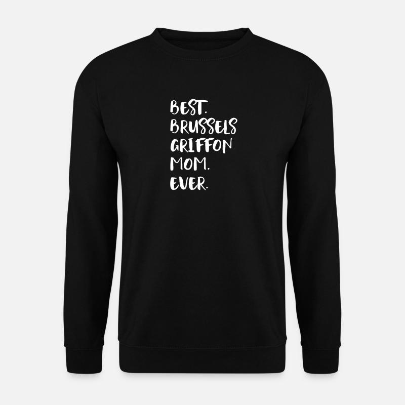 Brussels Griffon Belgischer Zwerggriffon - Unisex Pullover - Schwarz