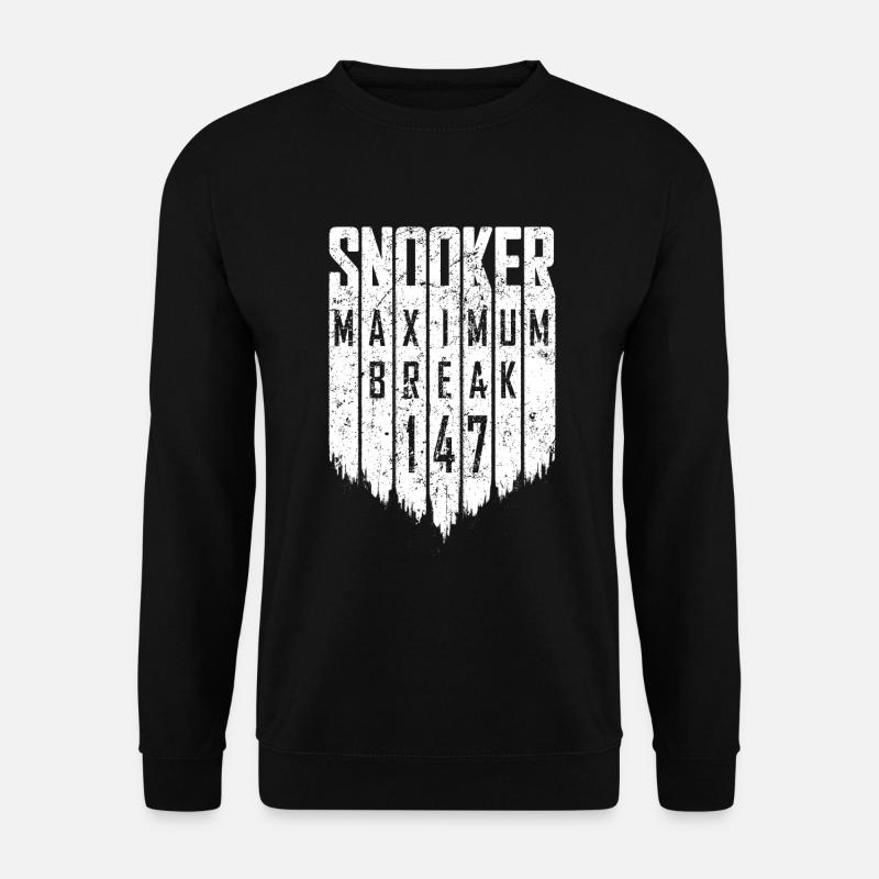 Snooker - Maximum Break 147 - Unisex Sweatshirt - black