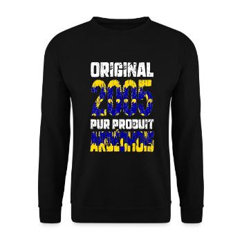 20-jähriges Jubiläum - Original - 2005 - Ardéchois - Unisex Pullover - Schwarz - Vorne - Alina (178cm) & Michal (187cm)