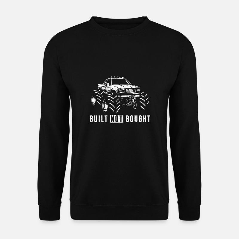 Construit, pas acheté crawler rock - Sweat-shirt Unisexe - noir
