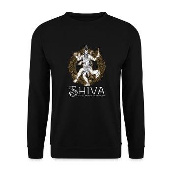 Créateur de Shiva dieux et divinités hindous - Sweat-shirt Unisexe - noir - Devant - Alina (178cm) & Michal (187cm)