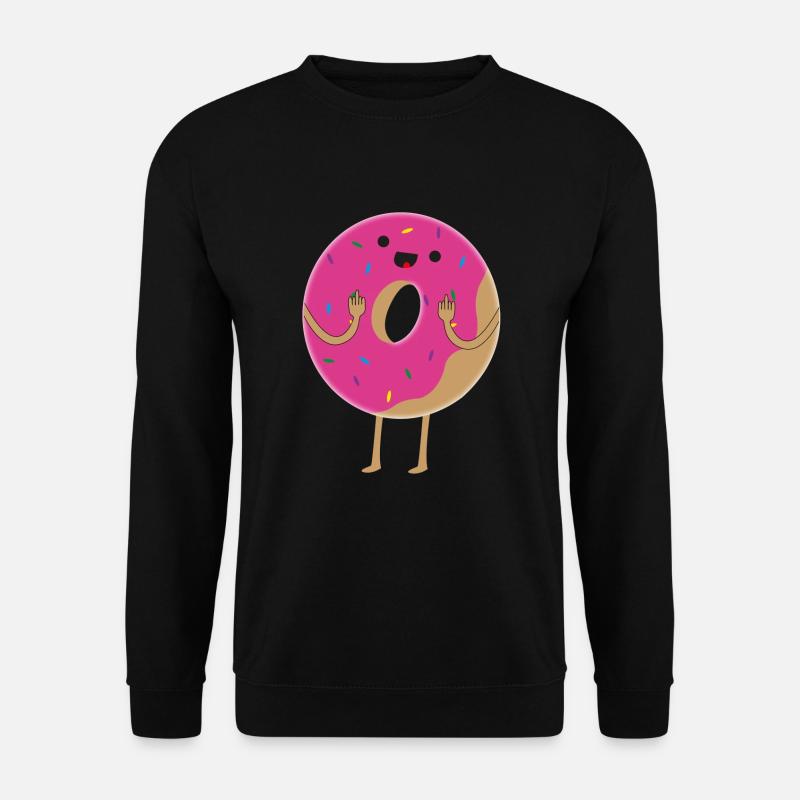 Donut - Unisex Pullover - Schwarz