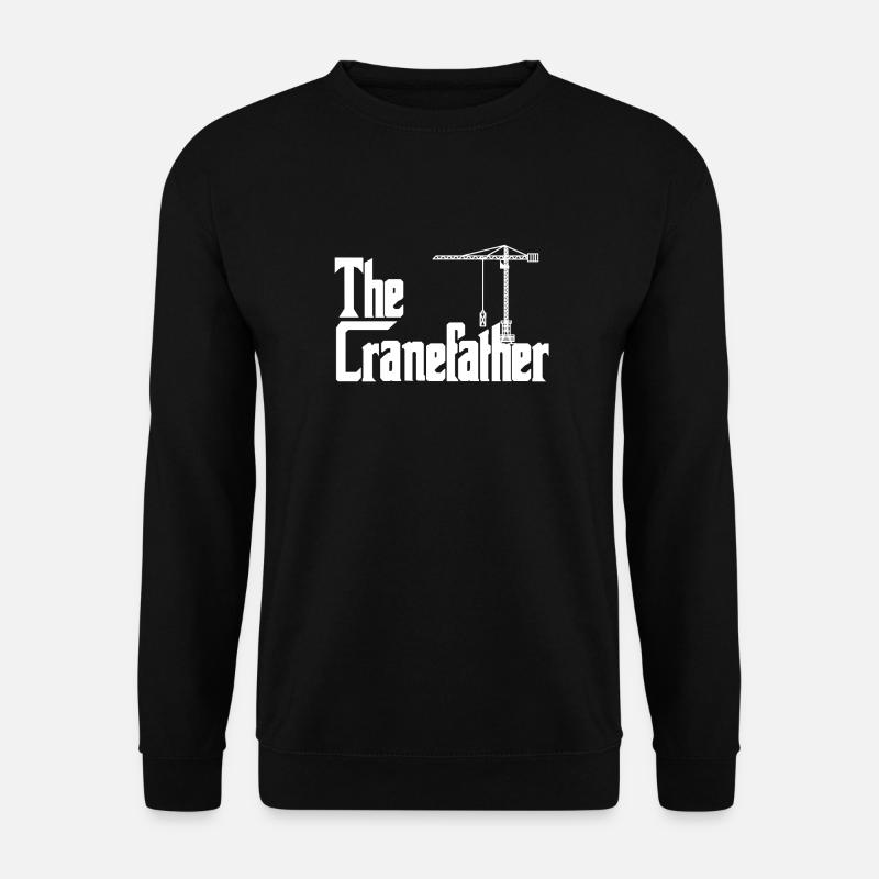 Le Grue Grue Grue Crane Operator Crane - Sweat-shirt Unisexe - noir