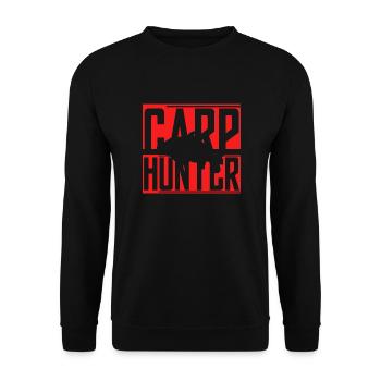 carphunter - Unisex Pullover - Schwarz - Vorne - Alina (178cm) & Michal (187cm)