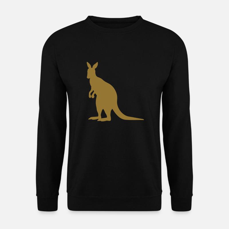 Känguru - Unisex Pullover - Schwarz