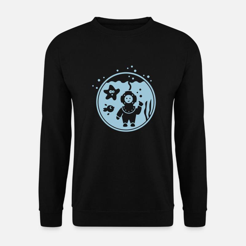 Tiefsee - Unisex Pullover - Schwarz