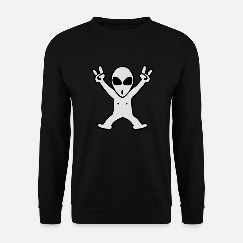 alien - Unisex Pullover - Schwarz