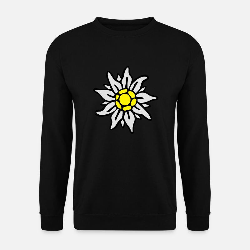 edelweiss_bayern_f3 - Unisex Pullover - Schwarz