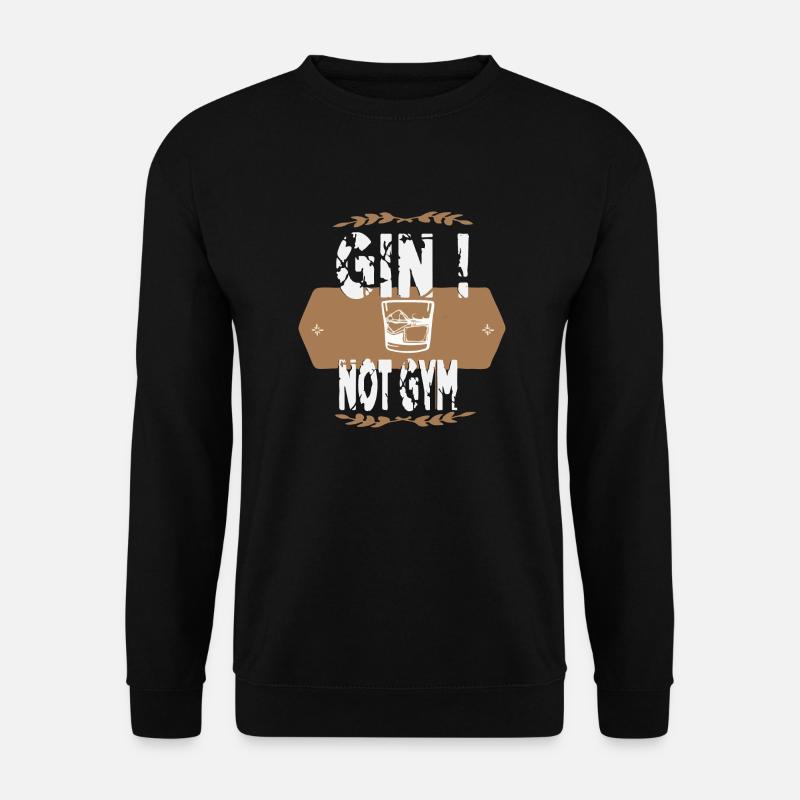 Gin - Unisex Pullover - Schwarz