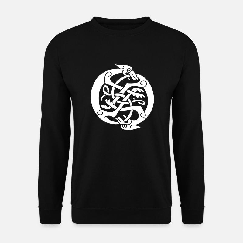 Keltisches Design Tiere - Unisex Pullover - Schwarz