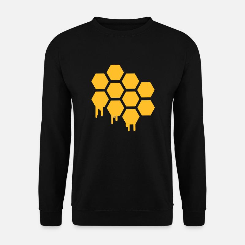 Honeycomb - Unisex Sweatshirt - black