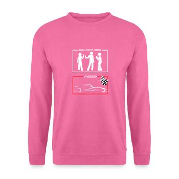 Race Weekend - Unisex Sweatshirt - pink - Front