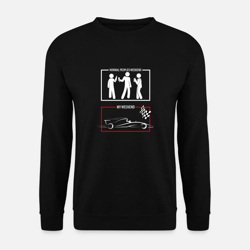 Week-end de course - Sweat-shirt Unisexe - noir