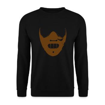 le masque - Sweat-shirt Unisexe - noir - Devant - Alina (178cm) & Michal (187cm)