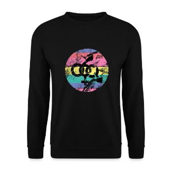 Wifesharing - Cuck -Hotwife - Unisex Sweatshirt - black - Front - Alina (178cm) & Michal (187cm)