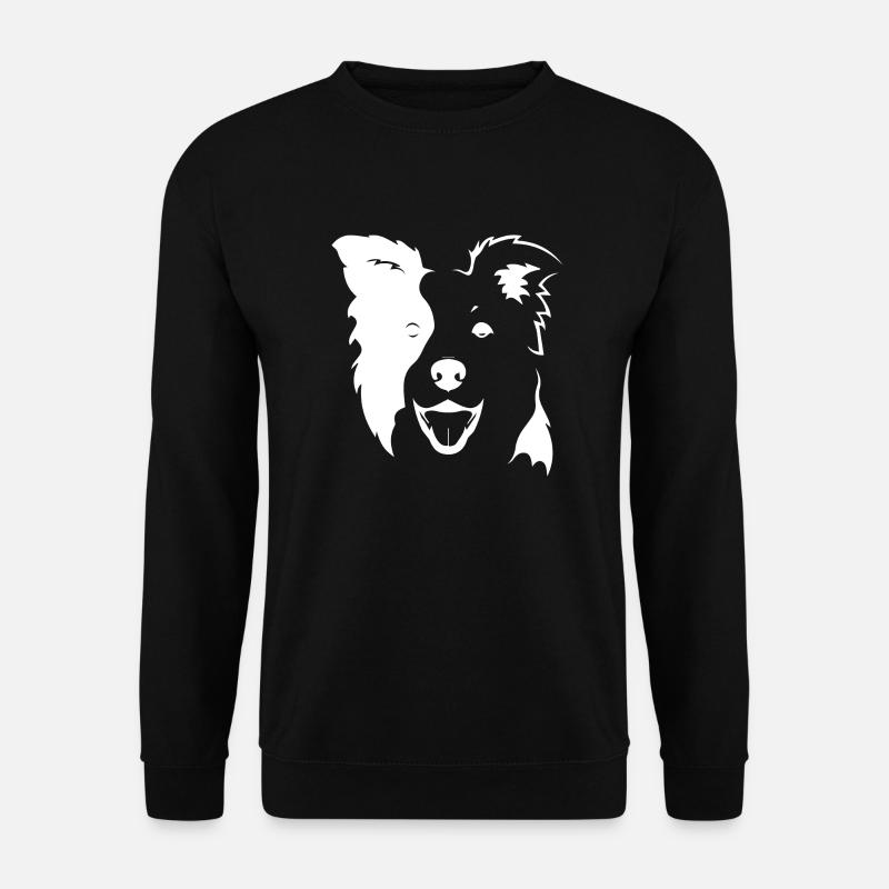 Hund Dog Agility - Unisex Pullover - Schwarz